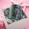 Artsy Monogram Sublimation Glitter Mug